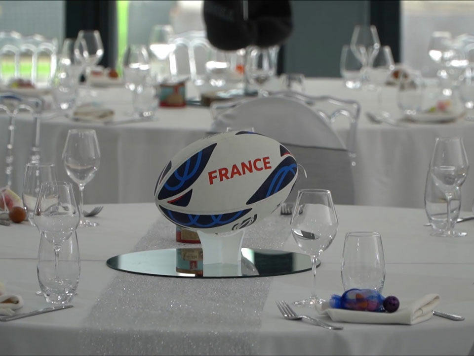 bar-mitzvah thématique sur le thème du sport, organisé à Marseille au Florida Palace